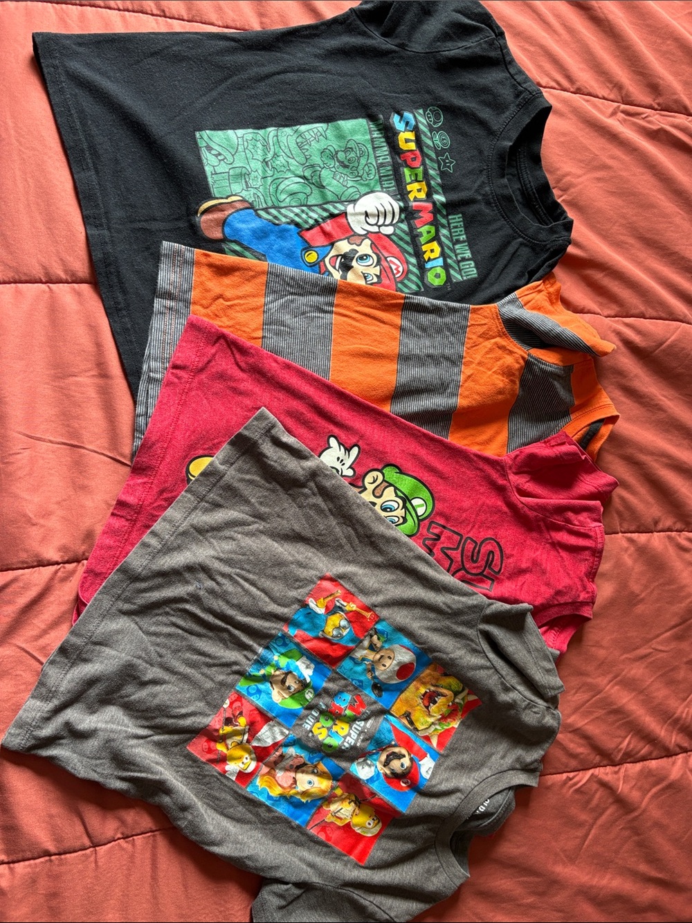 Mario bros T-shirt bundle
